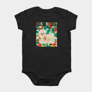 Best Buddy Shih Tzu Baby Bodysuit